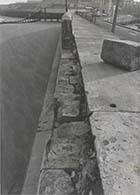 Harbour Wall  after storm (16 Feb 1978)  | Margate History